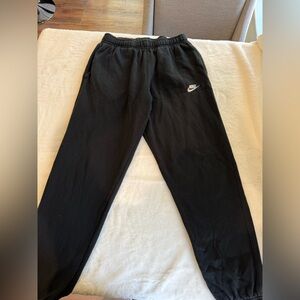 Nike Black Joggers with Logo